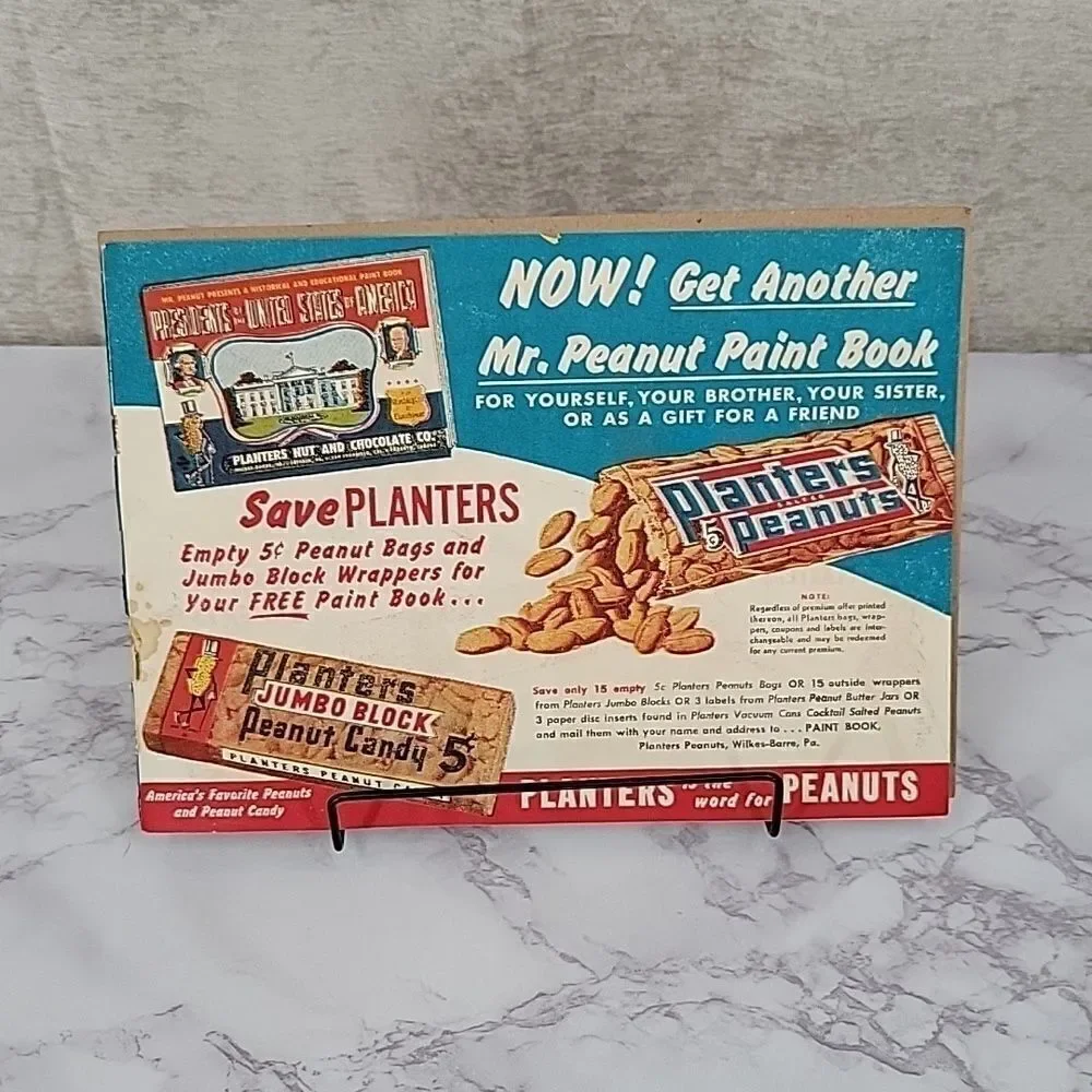 Planters Peanuts Advertising Sales Promo Ad Vintage
